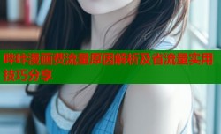 哔咔漫画费流量原因解析及省流量实用技巧分享