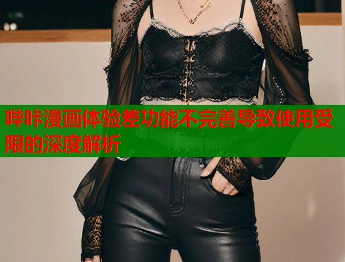 哔咔漫画体验差功能不完善导致使用受限的深度解析  第1张
