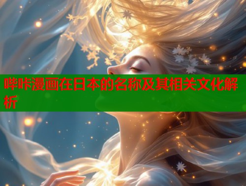 哔咔漫画在日本的名称及其相关文化解析  第1张